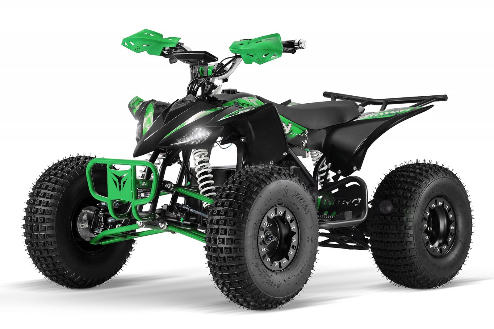 ATV electric ECO Replay XXL 1500W 60V 20Ah cu diferential roti 8 inch culoare Verde