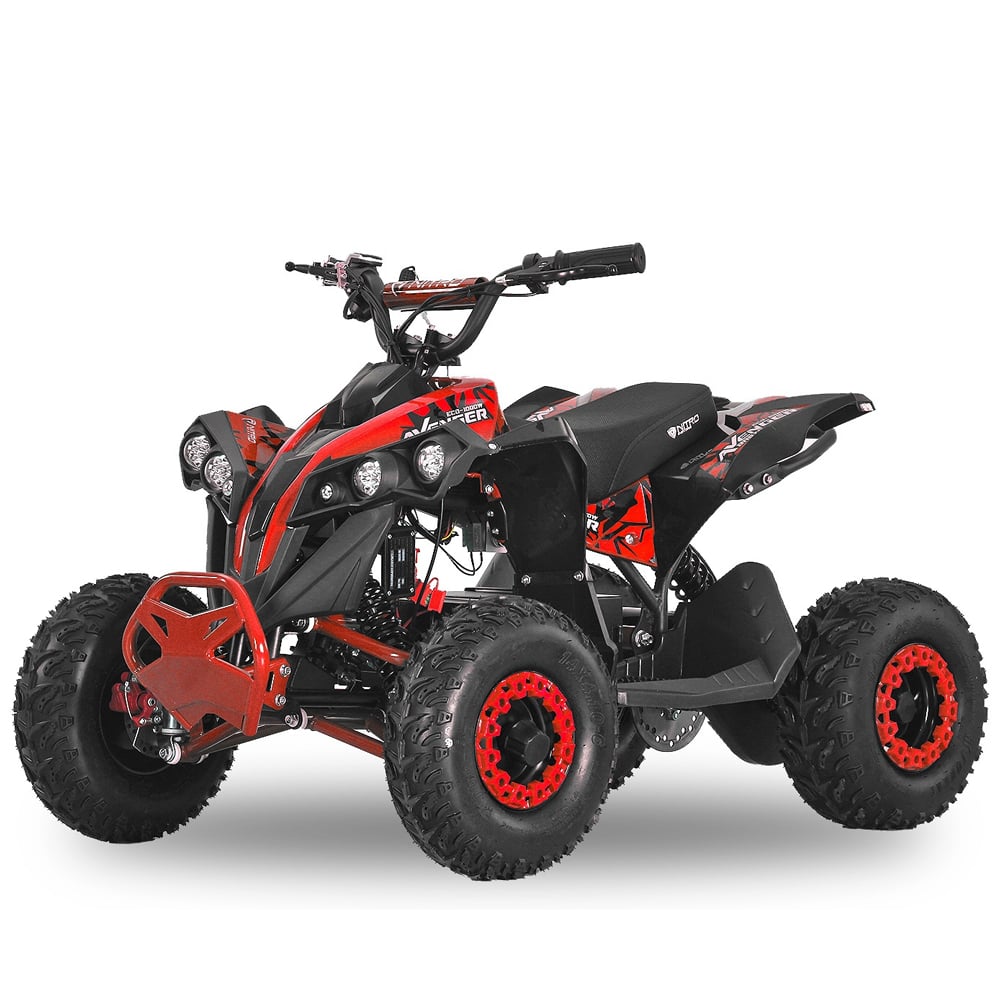 ATV electric NITRO Eco Avenger XXL 1000W 48V cu 3 viteza 6 inch BigTyre Rosie