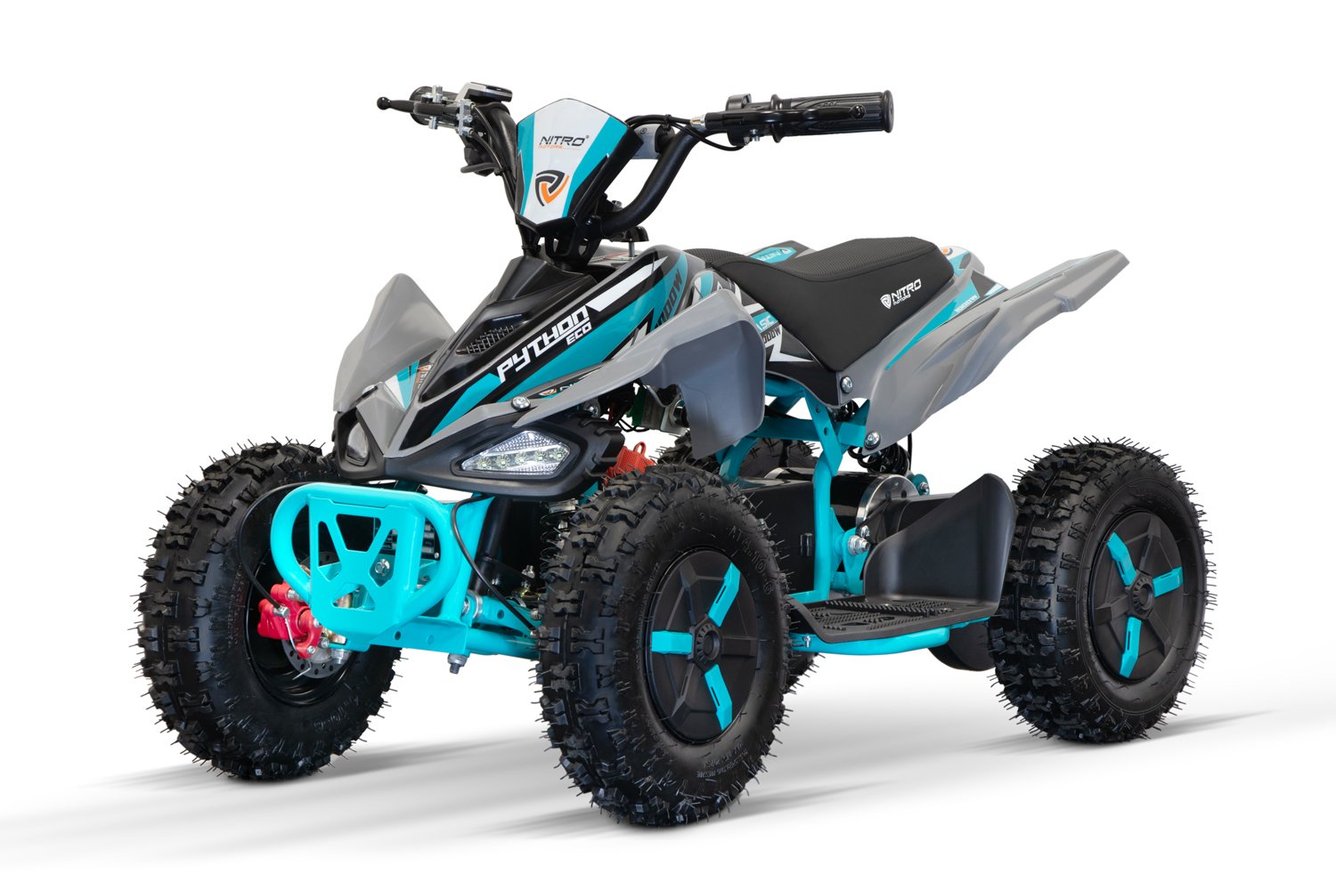 ATV electric NITRO ECO Python 1000W 36V cu 3 Viteze culoare Light Blue