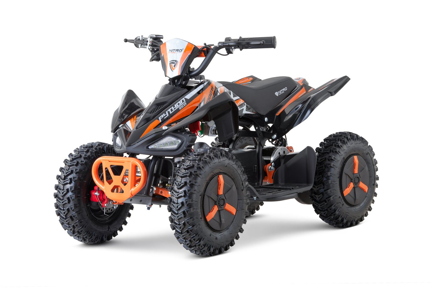 ATV electric NITRO ECO Python 1000W 36V cu 3 Viteze culoare Orange