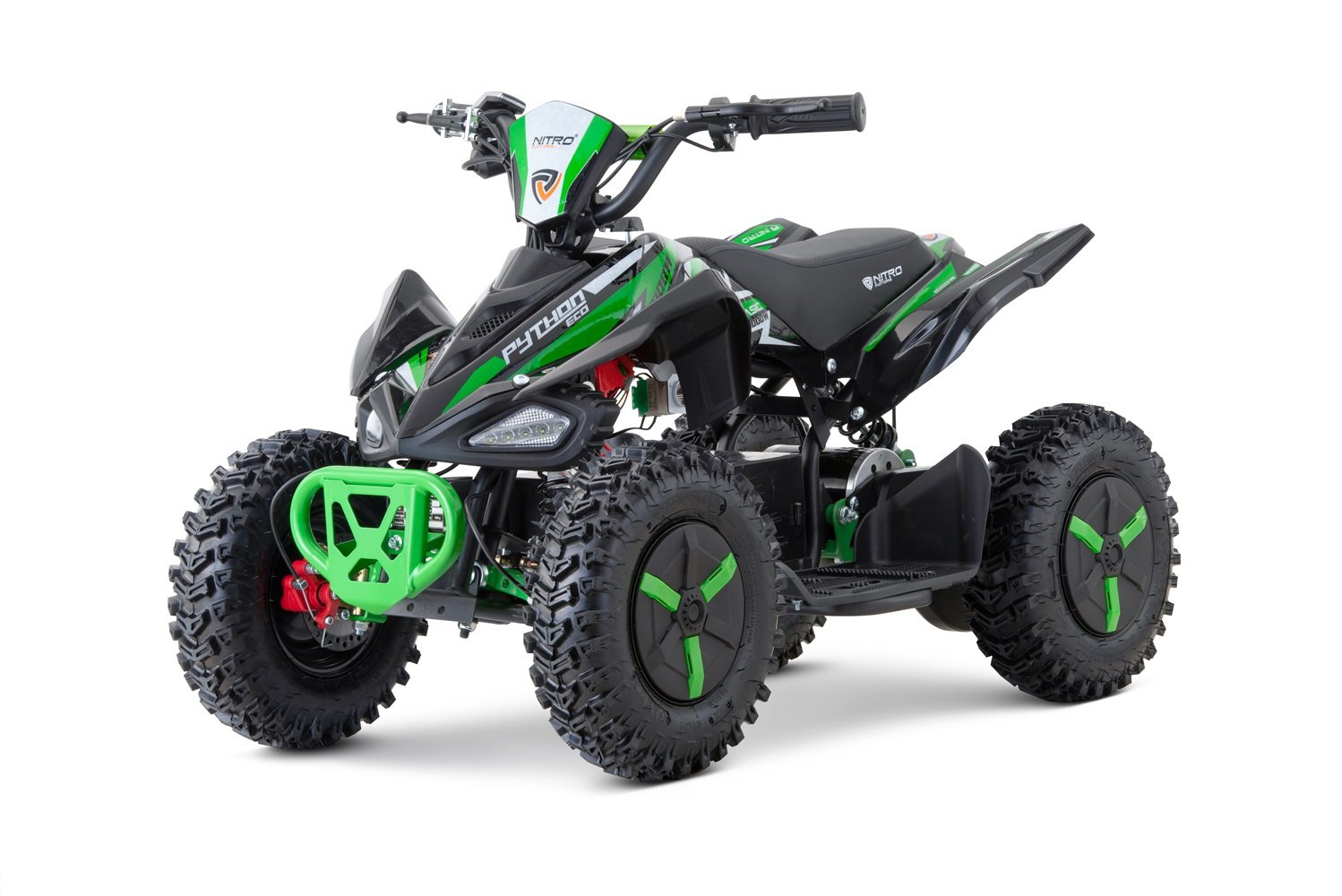 ATV electric NITRO ECO Python 1000W 36V cu 3 Viteze culoare Verde