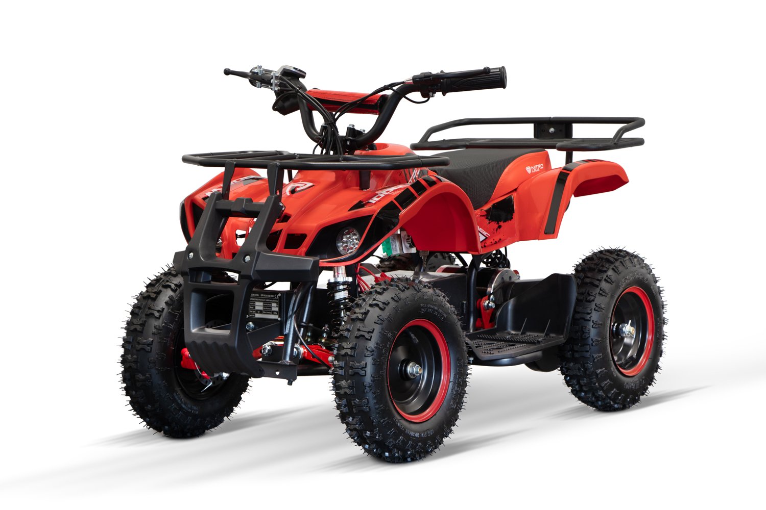 ATV electric pentru copii NITRO Torino Quad 1000W 36V culoare Rosie