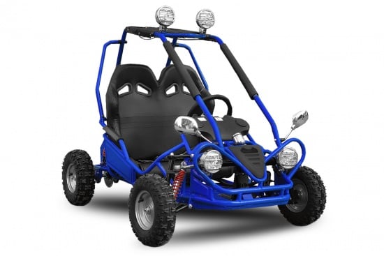 Buggy electric pentru 2 copii NITRO Go-Buggy 450W putere 36V culoare Albastra