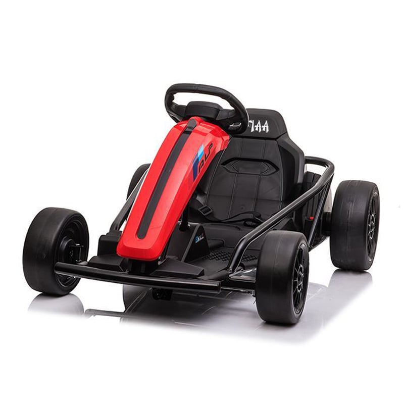 Kart electric pentru copii 6-11 ani SX1968 putere 500W 24V CU ROTI MOI #Rosu