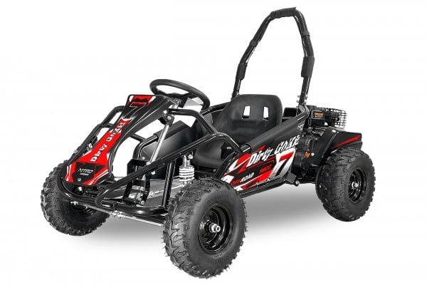 Kart electric pentru copii NITRO GoKid Dirty 1000W 48V #Rosu