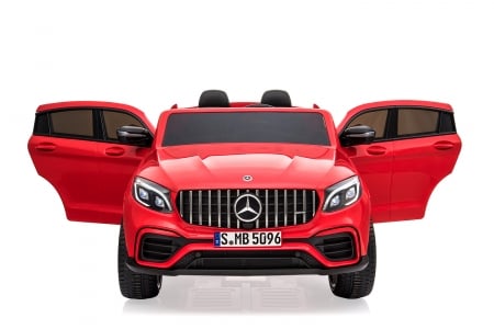 Masinuta electrica Mercedes GLC63s AMG 4x4180W 12V 14Ah XXL PREMIUM culoare Rosu