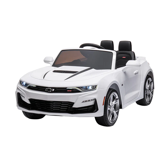 Masinuta electrica pentru copii Chevrolet Camaro 2SS 90W 12V PREMIUM #Alb