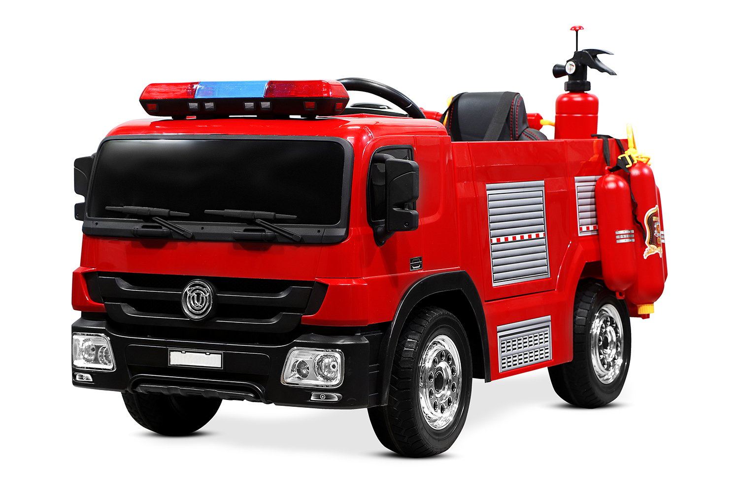 Masinuta electrica Pompieri Fire Truck Hollicy 90W 12V PREMIUM #Rosu