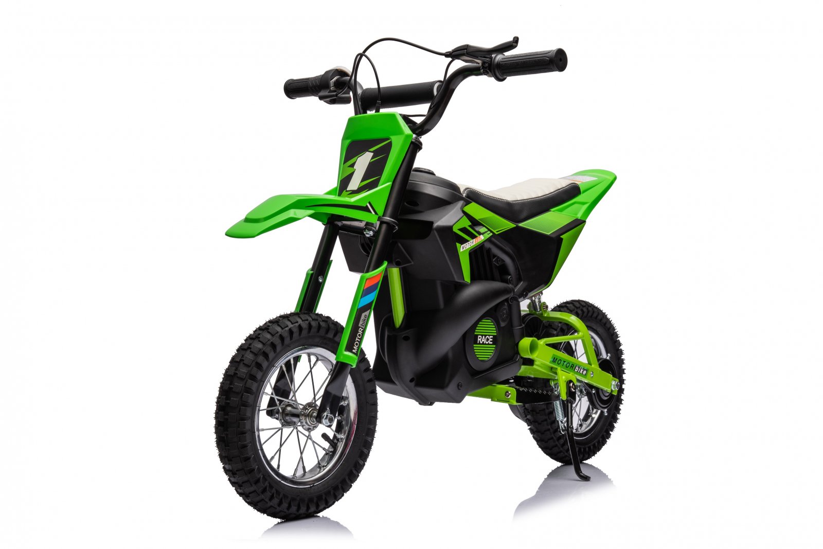 Motocicleta electrica pentru copil 4-9 ani  Enduro 250W 24V culoare Verde