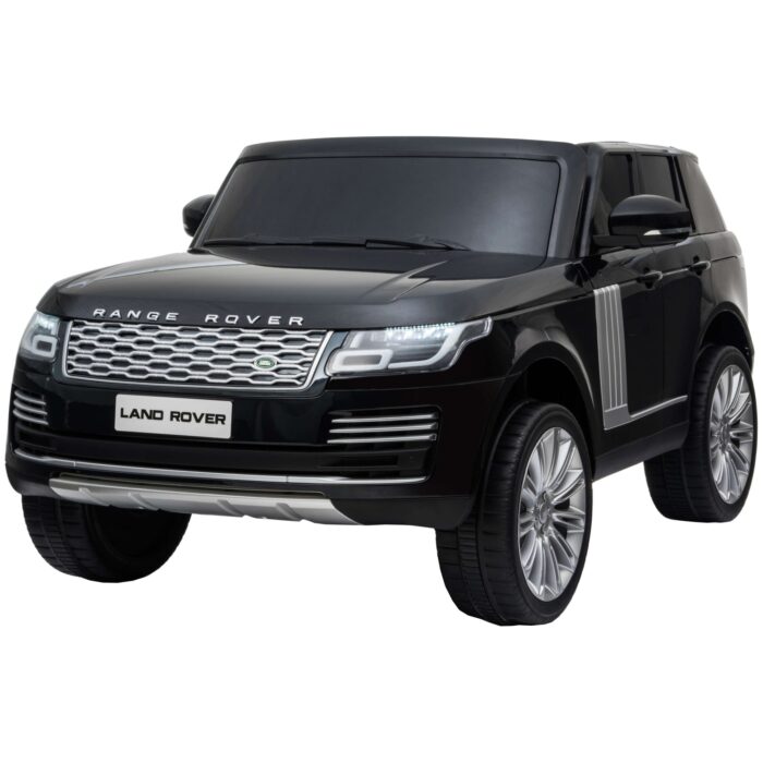 Masinuta electrica Premier Range Rover Vogue HSE, 12V, 2 locuri, roti cauciuc EVA, scaun piele ecologica, negru