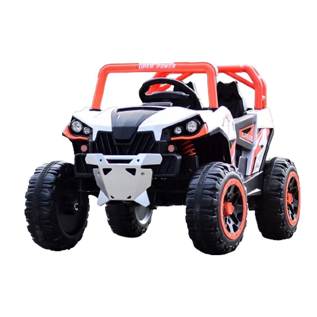 UTV electric pentru copii 2-5 ani  RSR 60W 12V echipare standard portocaliu