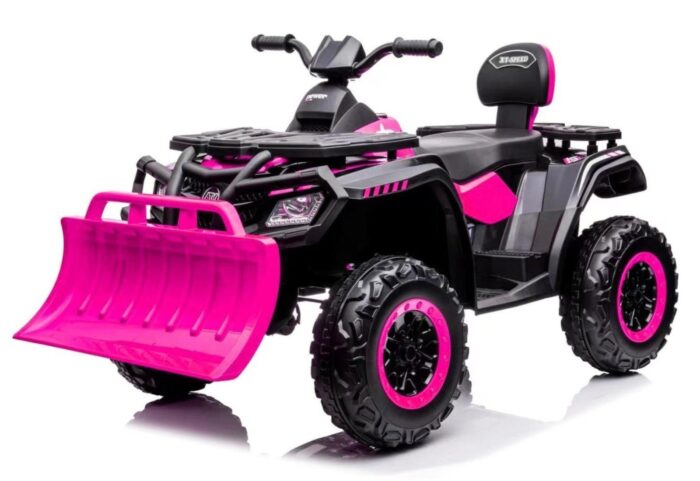 ATV electric 4×4 cu accesorii incluse, Kinderauto BJS615 320W 24V, culoare roz