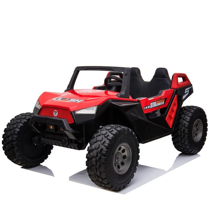 UTV electric pentru 4 copii, Kinderauto XXL Buggy, 400W 24V 14Ah, PREMIUM culoare Rosie